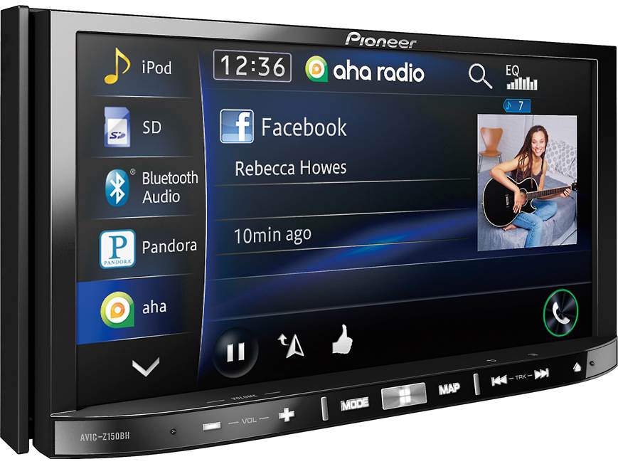 Pioneer AVIC-Z150BH Navigation receiver at Crutchfield Canada