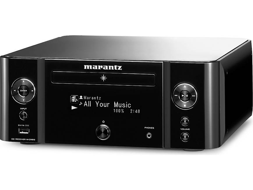 Marantz M-CR610 Desktop network receiver/CD player with Apple
