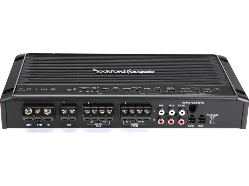 Rockford Fosgate R600X5 Prime Series 5-channel car amplifier — 50