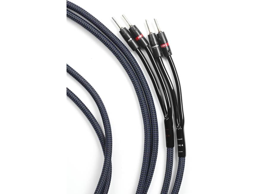 AUDIOQUEST Type 5 monté avec bananes - Câble pour enceintes