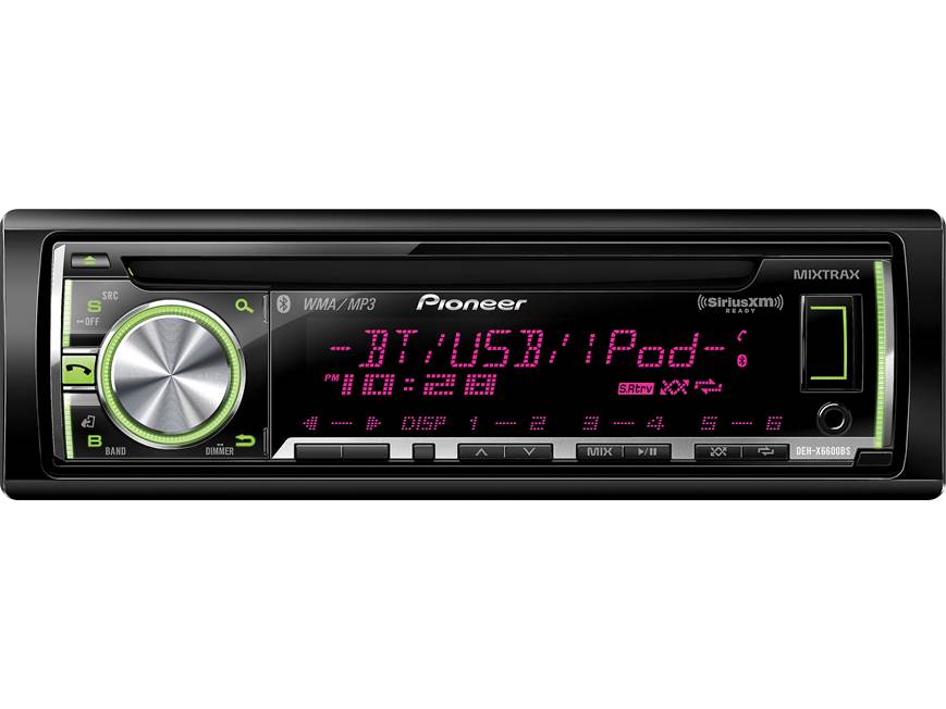 Pioneer DEH-X6600BS CD receiver at Crutchfield Canada