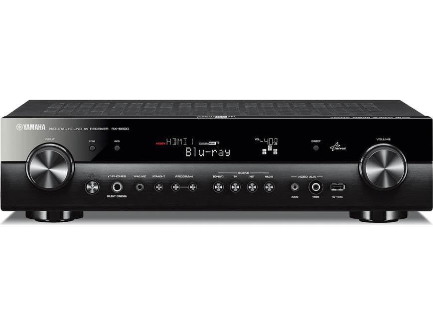 Yamaha RX-S600 Slimline 5.1-channel home theatre receiver with