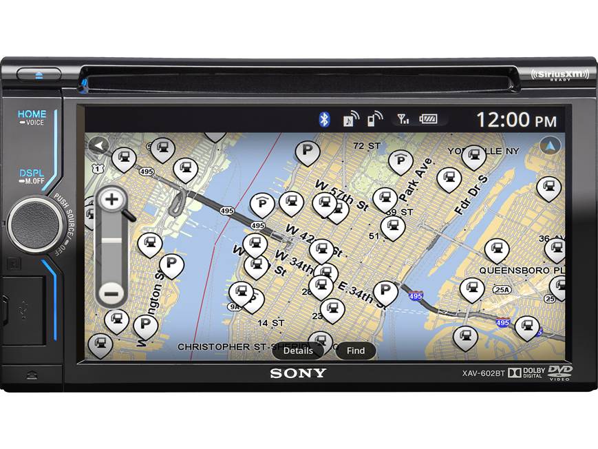 Sony XA-NV300T Add-on GPS navigation module at Crutchfield Canada