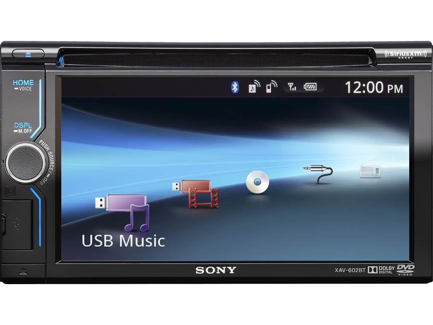 Sony XAV-602BT DVD receiver at Crutchfield Canada