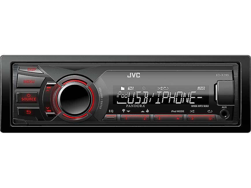 JVC KD-X200 Digital media receiver (New Stock) at Crutchfield Canada