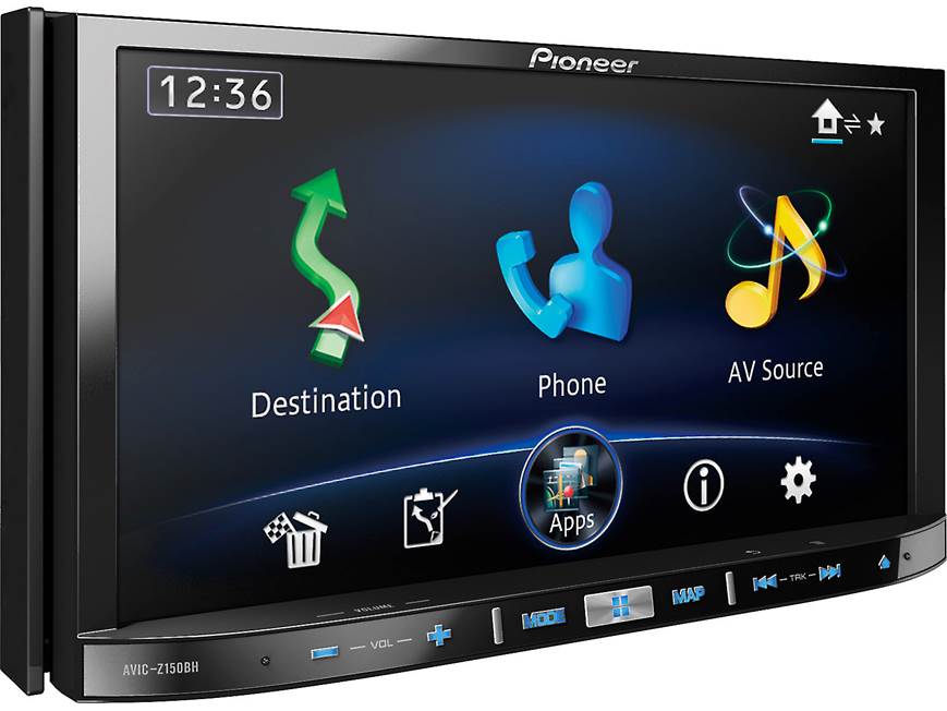 Pioneer AVIC-Z150BH Navigation receiver at Crutchfield Canada