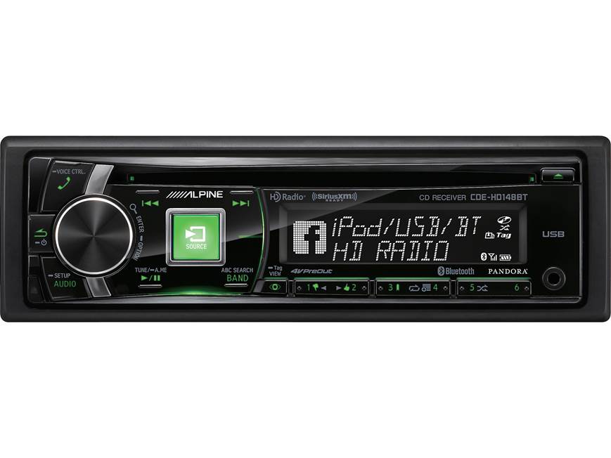 Alpine CDE-HD148BT CD receiver at Crutchfield Canada