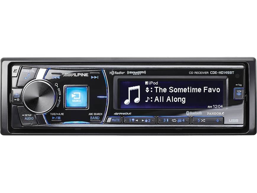 Alpine CDE-HD149BT CD receiver at Crutchfield Canada