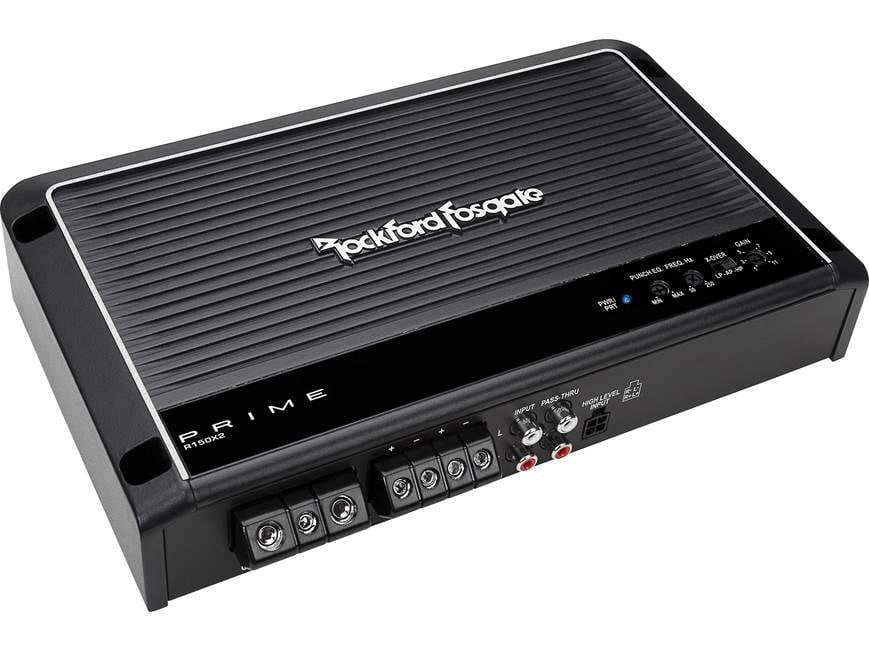 Rockford Fosgate Prime R150X2 2-channel car amplifier — 50 watts