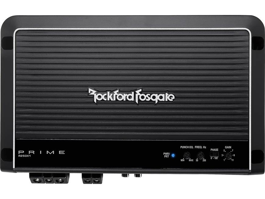 Rockford Fosgate PRIME パワーアンプ　A002 Rockford Fosgate Prime R250X1 Mono subwoofer amplifier — 250 watts