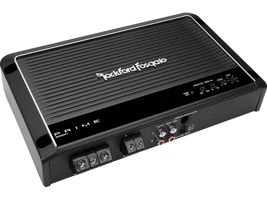 Rockford Fosgate Prime R250X1 Mono subwoofer amplifier — 250 watts