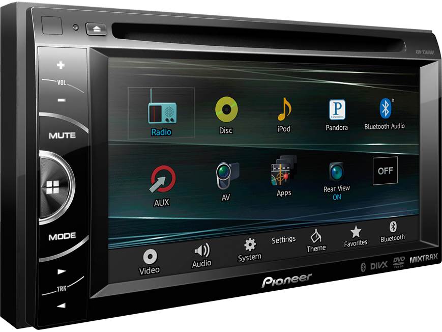 Pioneer AVH-X2600BT DVD receiver at Crutchfield Canada