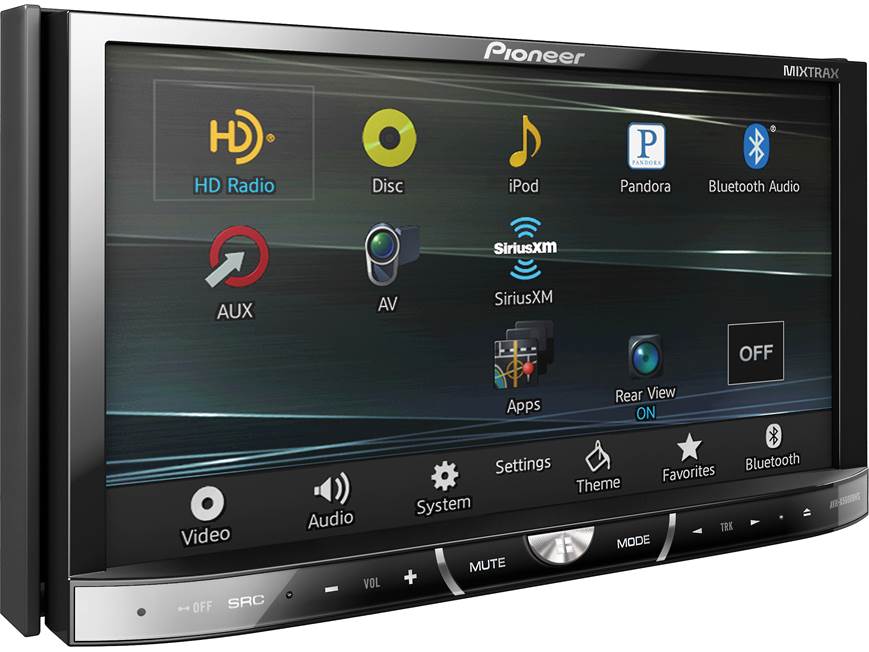 Pioneer AVH-X5600BHS DVD receiver at Crutchfield Canada