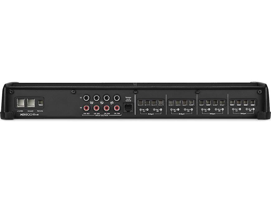 JL Audio XD800/8v2 8-channel car amplifier — 75 watts RMS x 8 at