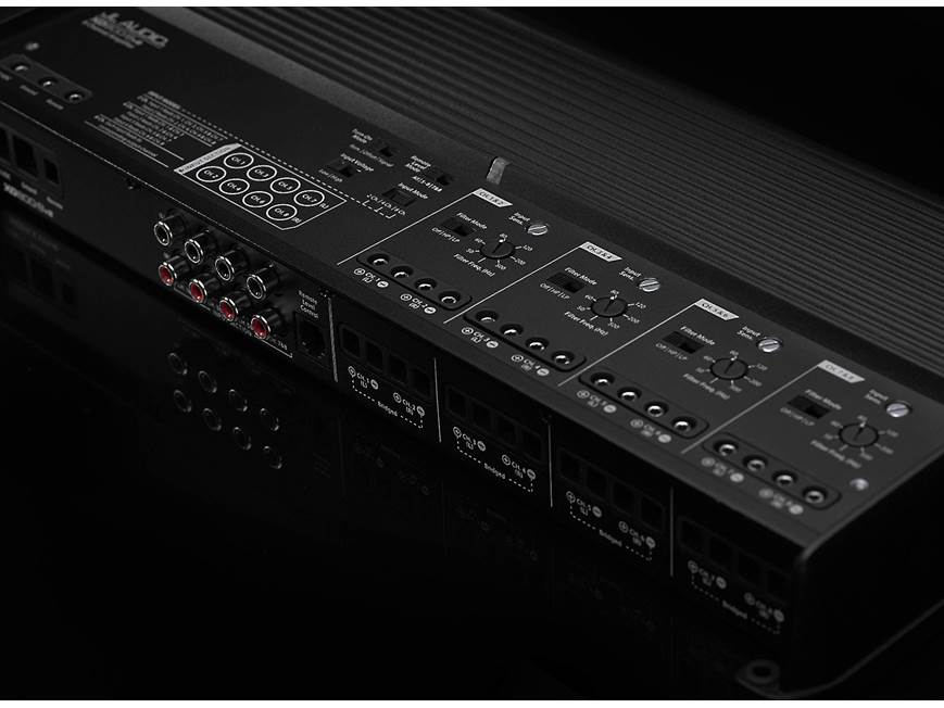 JL Audio XD800/8v2 8-channel car amplifier — 75 watts RMS x 8 at