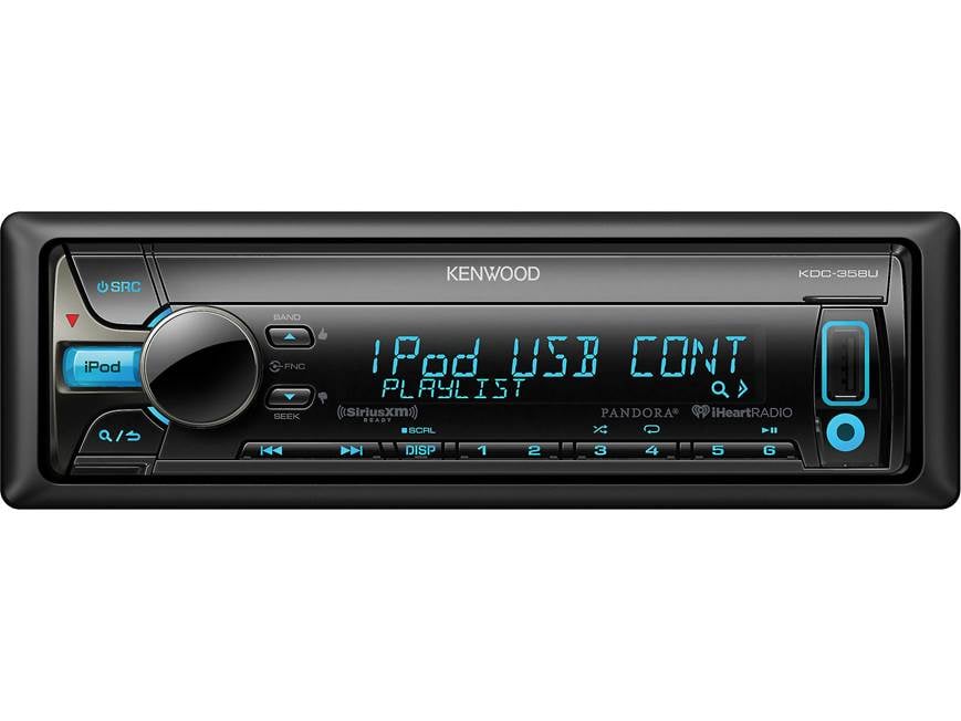 Kenwood KDC-358U CD receiver at Crutchfield Canada
