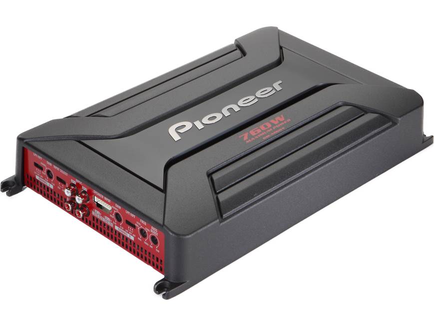 Pioneer GM-A6604 4-channel car amplifier — 60 watts RMS x 4 at