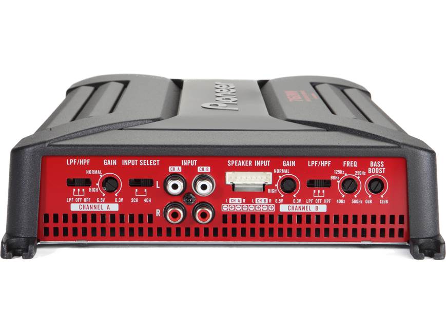 Pioneer GM-A6604 4-channel car amplifier — 60 watts RMS x 4 at