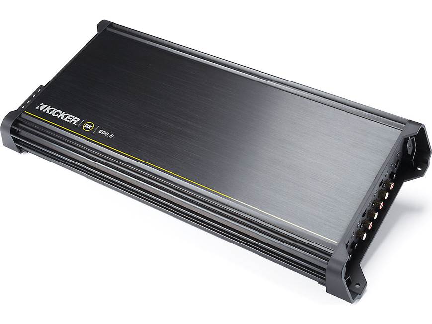 Kicker 11DX600.5 5-channel car amplifier — 40 watts RMS x 4 at 4