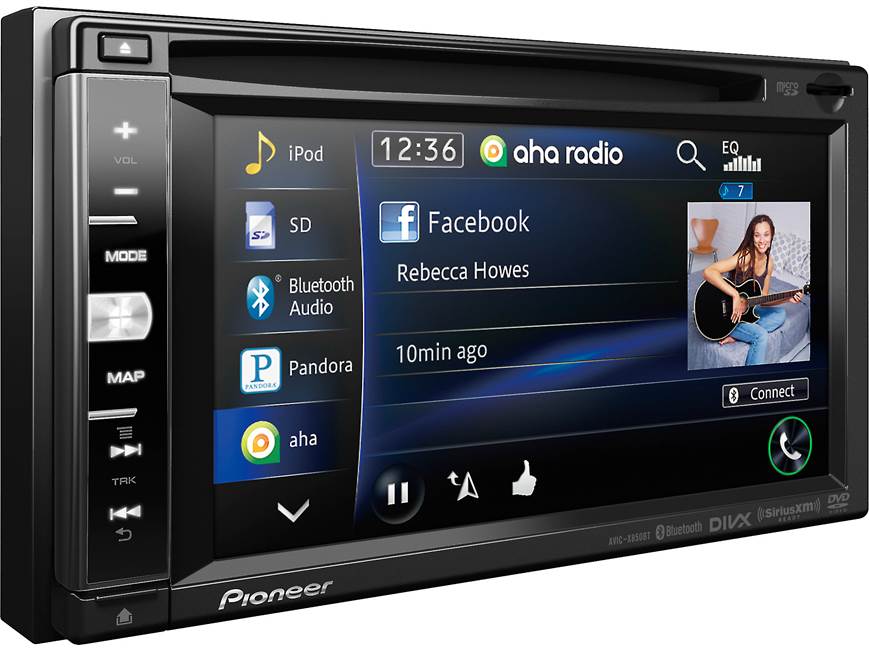 Pioneer AVIC-X850BT Navigation receiver at Crutchfield Canada