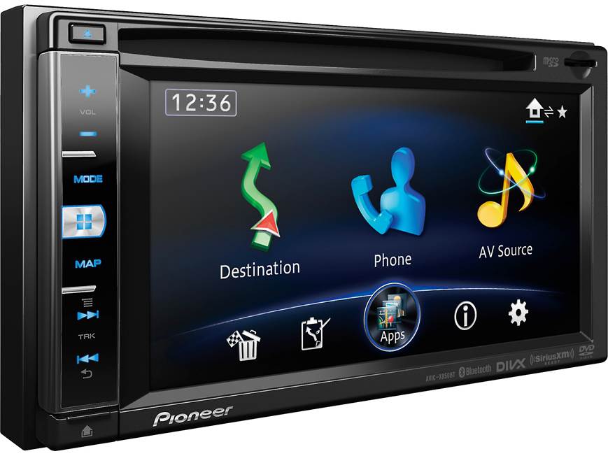 Pioneer AVIC-X850BT Navigation receiver at Crutchfield Canada
