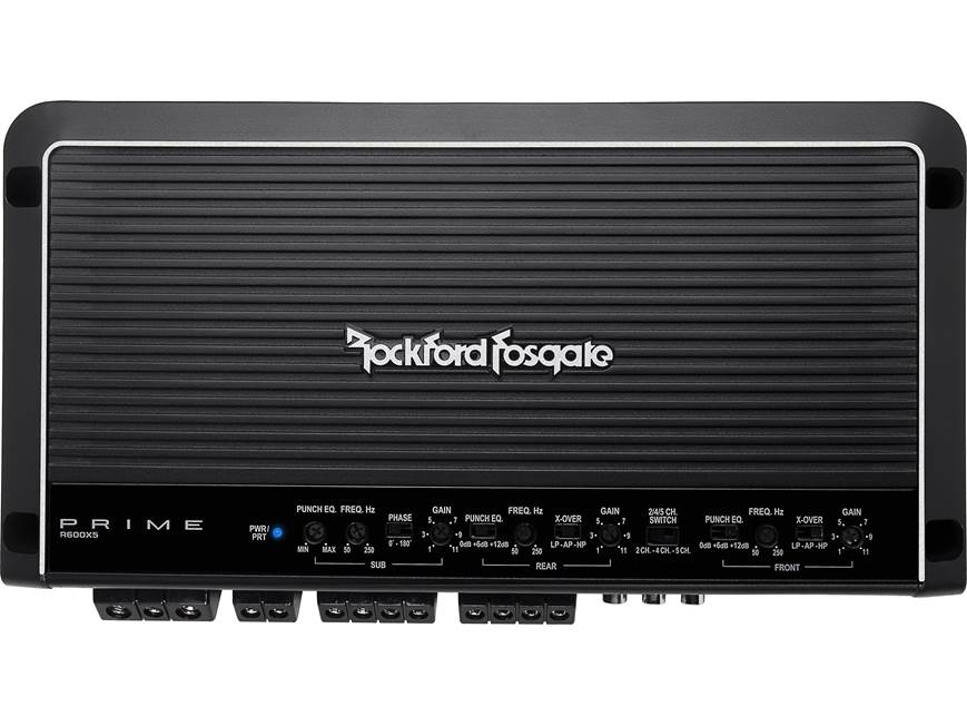 Rockford Fosgate R600X5 Prime Series 5-channel car amplifier — 50
