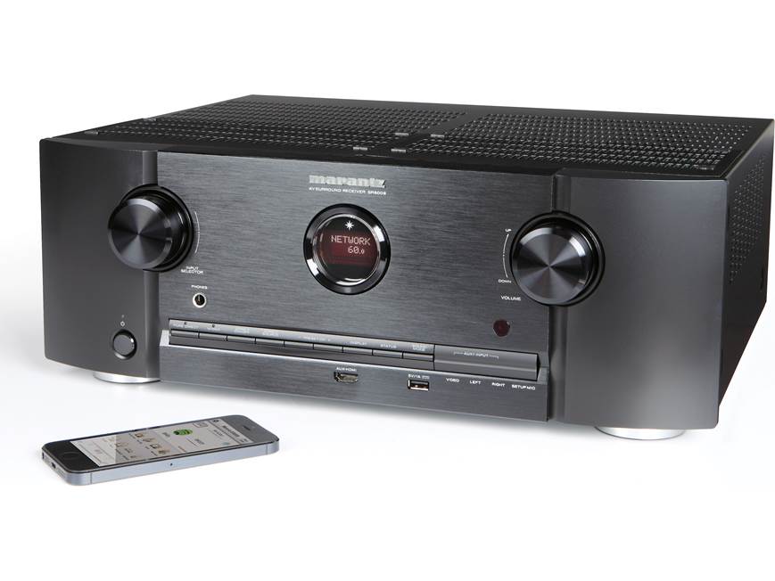Marantz SR6008 7.2-channel home theatre receiver with Apple