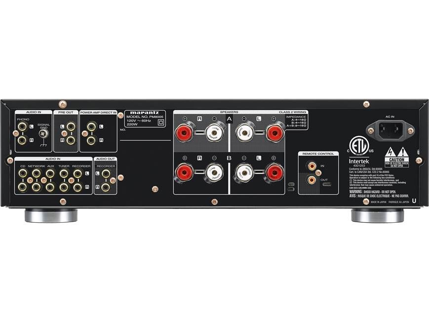 Marantz PM8005 Stereo integrated amplifier at Crutchfield Canada
