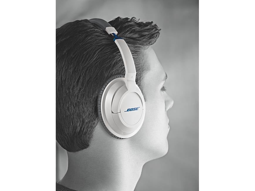 Bose® SoundTrue™ around-ear headphones (White) With in-line remote
