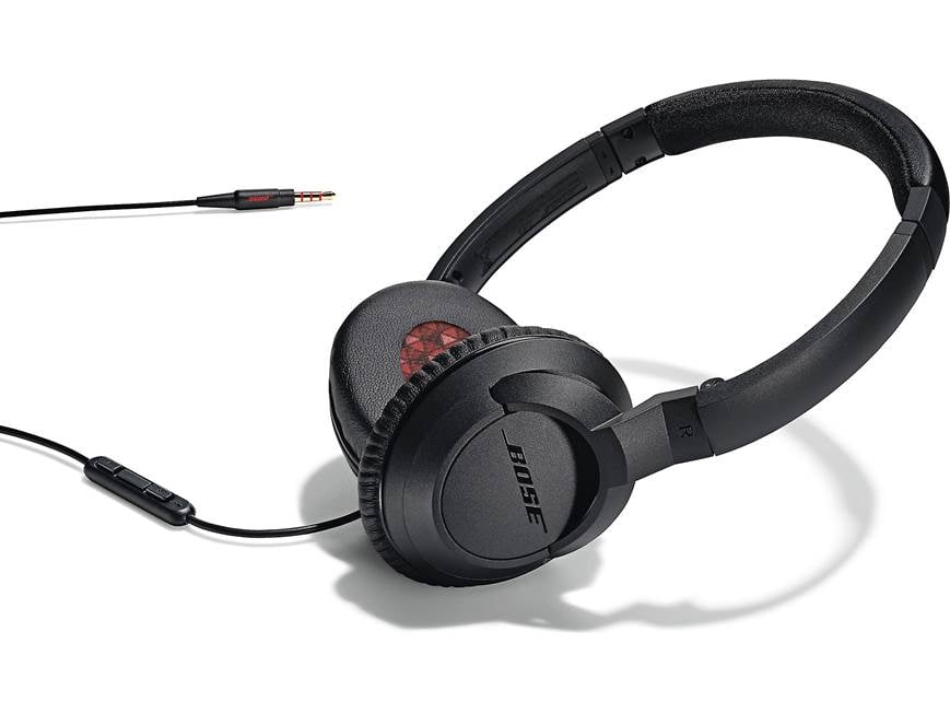 Bose® SoundTrue™ on-ear headphones (Black) With in-line remote and