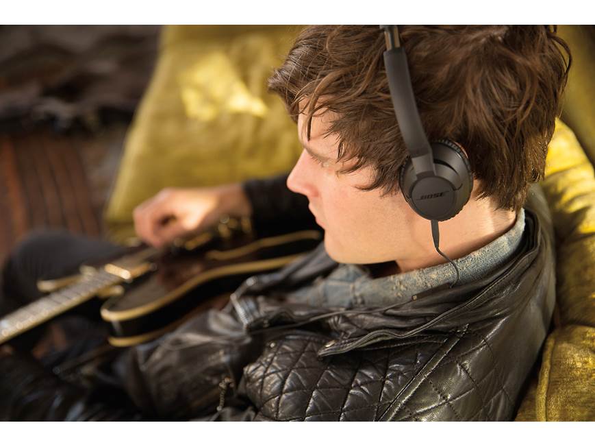 Bose® SoundTrue™ on-ear headphones (Black) With in-line remote and