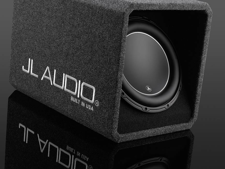 JL Audio HO112-W6v3 Ported H.O. Wedge™ enclosure with one 12