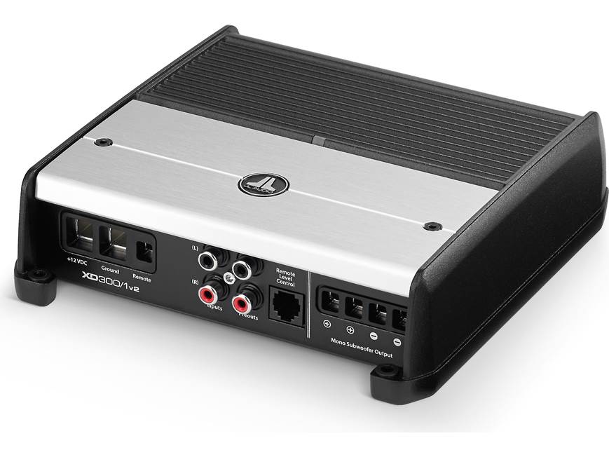 JL Audio XD300/1v2 Mono subwoofer amplifier — 300 watts RMS x 1 at