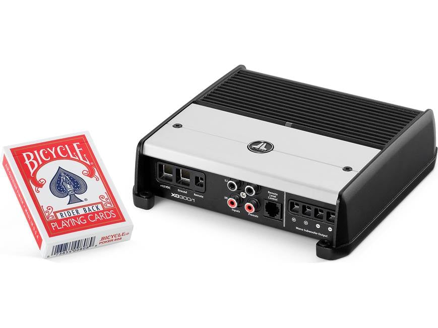 JL Audio XD300/1 v2 サブウーファー用200Wモノアンプ JL Audio XD300/1v2 Mono subwoofer amplifier — 300 watts RMS x 1 at