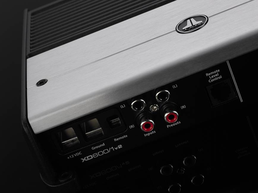JL Audio XD600/1v2 Mono subwoofer amplifier — 600 watts RMS x 1 at
