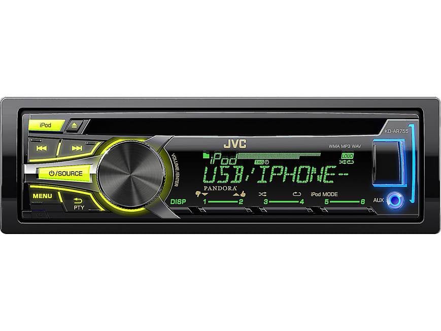 JVC Arsenal KD-AR755 CD receiver at Crutchfield Canada