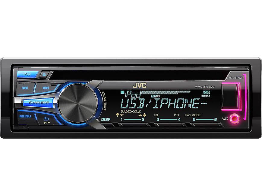 JVC Arsenal KD-AR755 CD receiver at Crutchfield Canada
