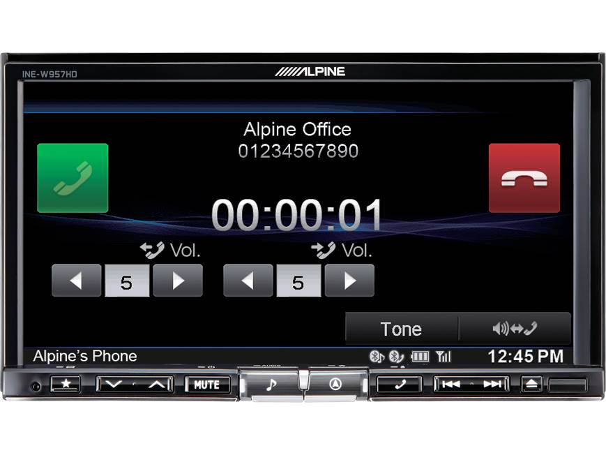 Alpine INE-W957HD Navigation receiver at Crutchfield Canada