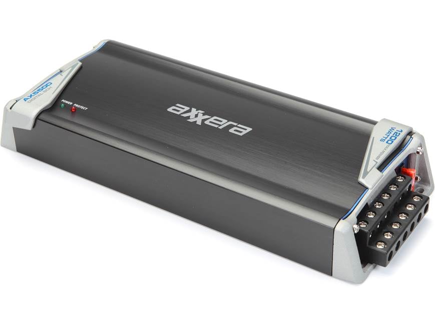 Axxera AX550D 5-channel car amplifier — 56 watts RMS x 4 at 4 ohms