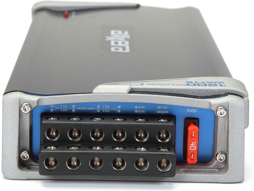 Axxera AX550D 5-channel car amplifier — 56 watts RMS x 4 at 4 ohms