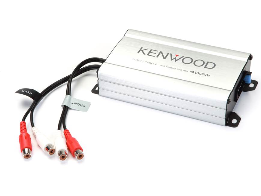Kenwood KAC-M1804 Compact 4-channel amplifier — 45 watts RMS x 4