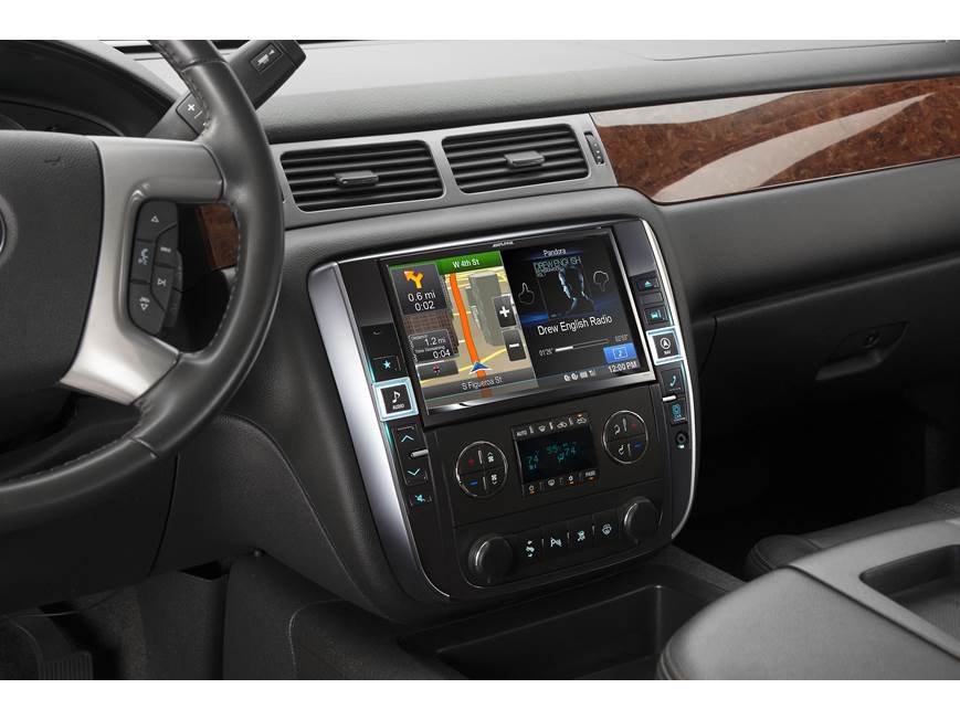 Alpine X009-GM In-Dash Restyle System Navigation receiver — custom