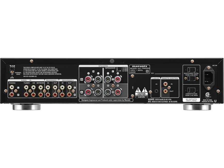 Marantz PM5005 Stereo integrated amplifier at Crutchfield Canada