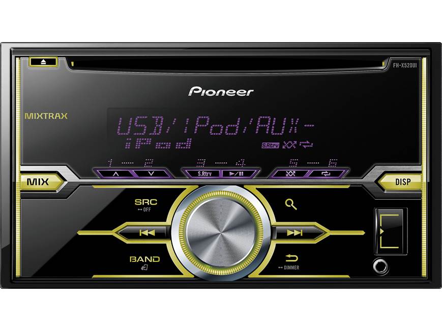 Pioneer FH-X520UI CD receiver at Crutchfield Canada