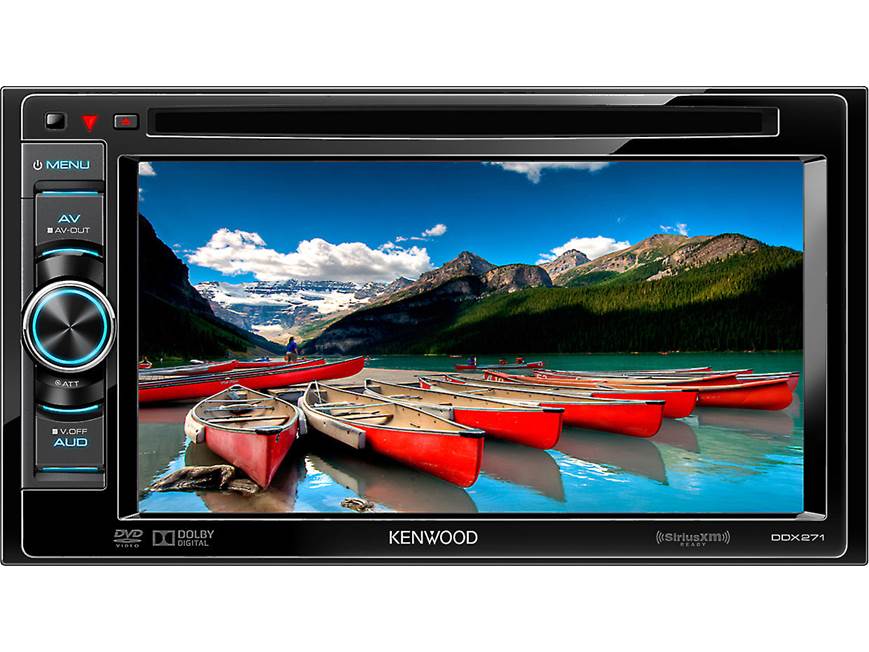 Kenwood DDX271 DVD receiver at Crutchfield Canada