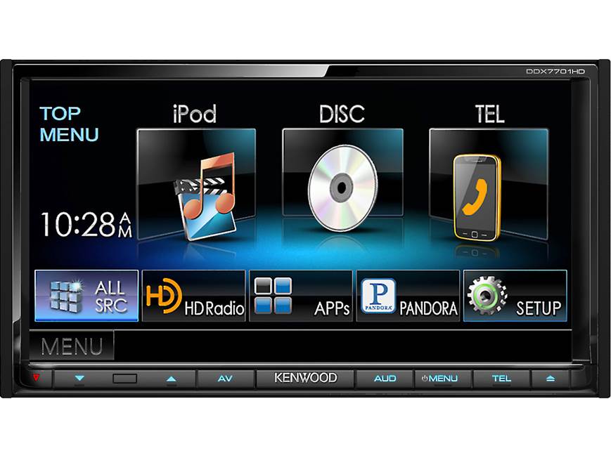 Kenwood DDX7701HD DVD receiver at Crutchfield Canada