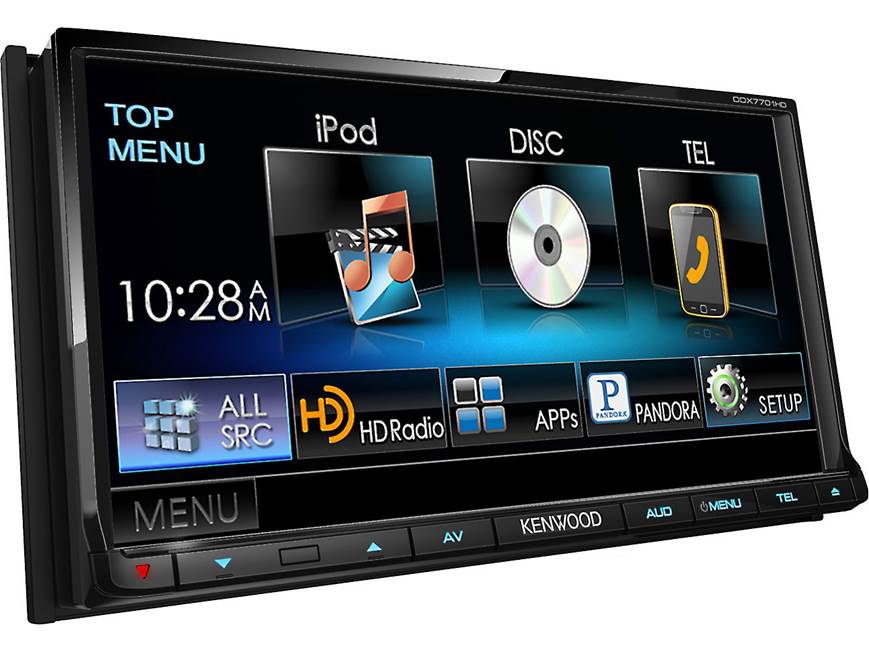 Kenwood DDX7701HD DVD receiver at Crutchfield Canada