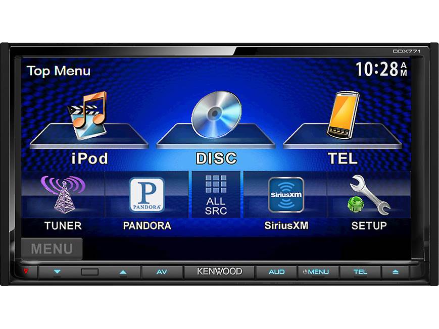 Kenwood DDX771 DVD receiver at Crutchfield Canada