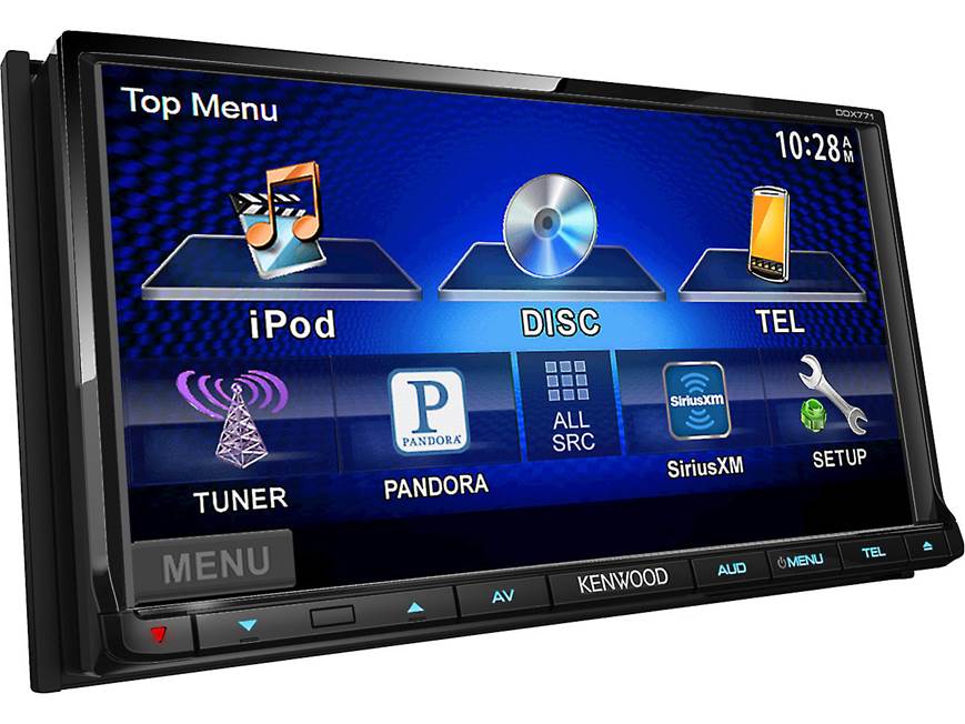 Kenwood DDX771 DVD receiver at Crutchfield Canada