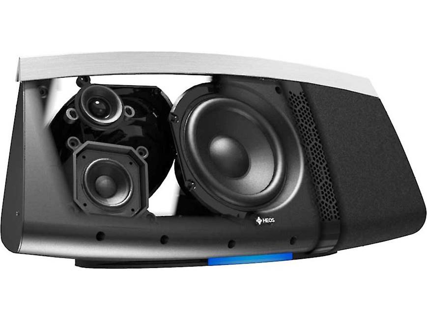 Denon HEOS 7 (Black) Wireless powered speaker with Wi-Fi® and